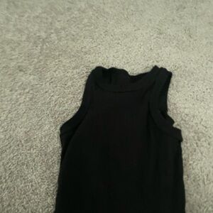 Black Sleeveless Top